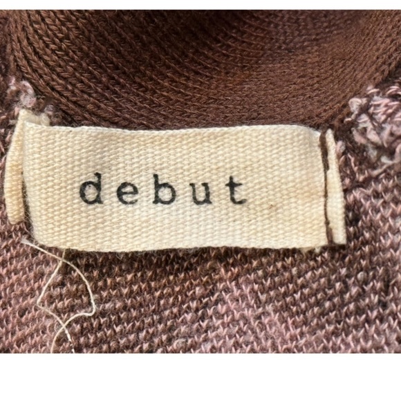 DREAMERS BY DEBUT Women's Backless Sweater Crop Top Size S/M - Picture 7 of 7